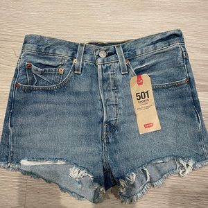 Levi’s 501 High Rise Jean Shorts